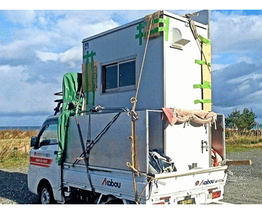 赤帽長野/災害時の仮設住宅の配送/赤帽緊急配送便長野松本電話番号0266-62-6957